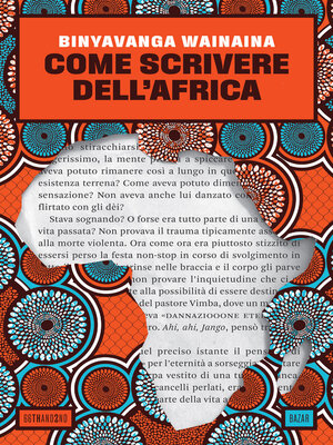 cover image of Come scrivere dell'Africa